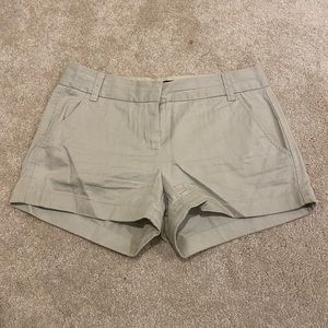 J. Crew 3” Stone Chino Short - size 2